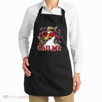 Call Me Valentines Duck Hunting Lover For Hunter Apron thumb 2