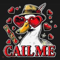 Call Me Valentines Duck Hunting Lover For Hunter Coaster thumb 2