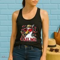 Call Me Valentines Duck Hunting Lover For Hunter Women's Tank Top thumb 2