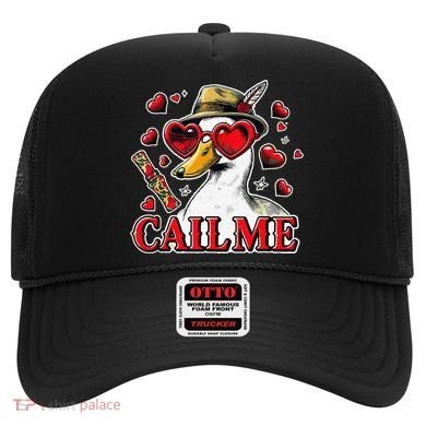 Call Me Valentines Duck Hunting Lover For Hunter Hat