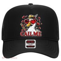 Call Me Valentines Duck Hunting Lover For Hunter Hat thumb 0