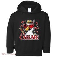 Call Me Valentines Duck Hunting Lover For Hunter Toddler Hoodie thumb 0
