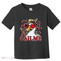 Call Me Valentines Duck Hunting Lover For Hunter Toddler T-Shirt thumb 0