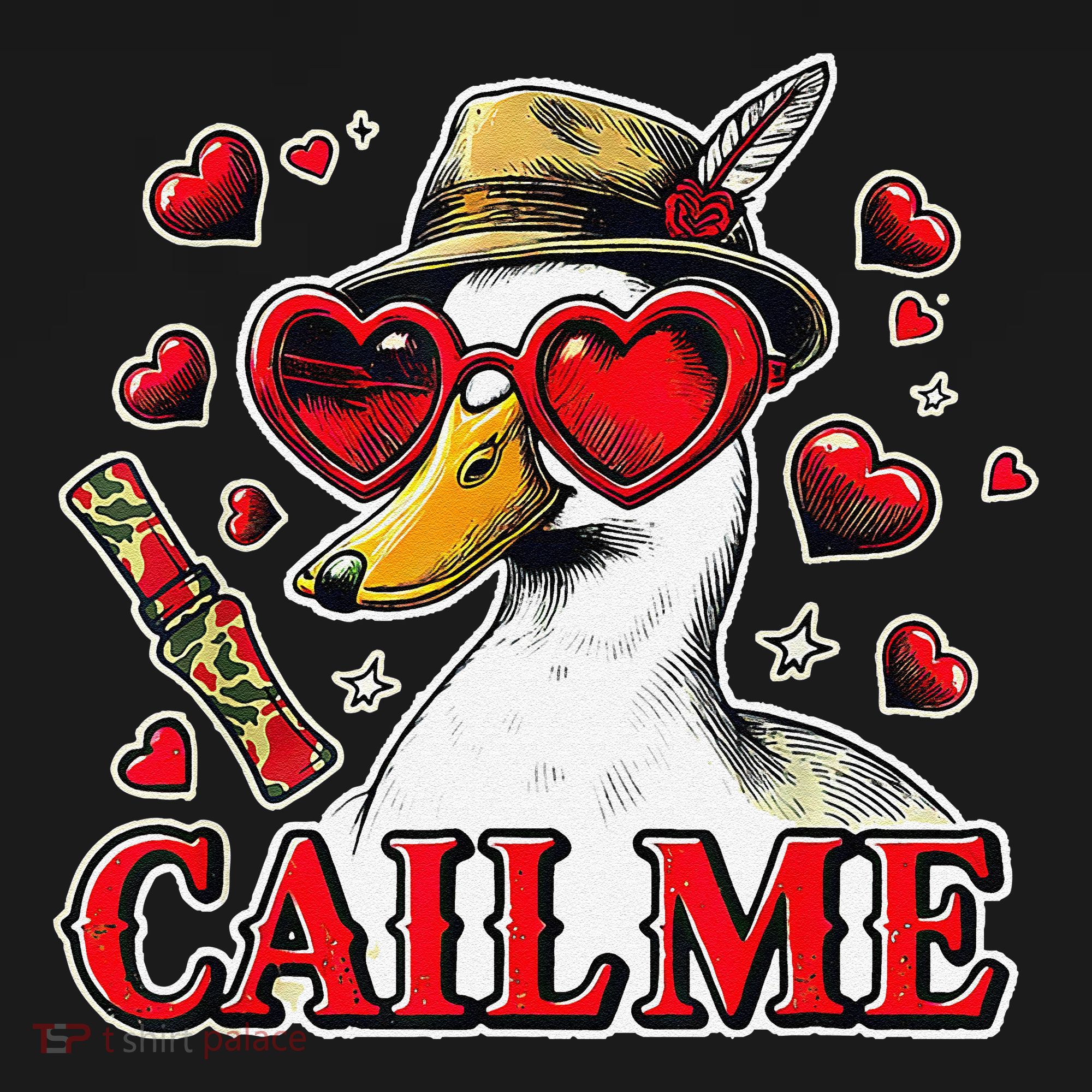 Call Me Valentines Duck Hunting Lover For Hunter Kids Sweatshirt