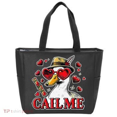 Call Me Valentines Duck Hunting Lover For Hunter Tote Bag