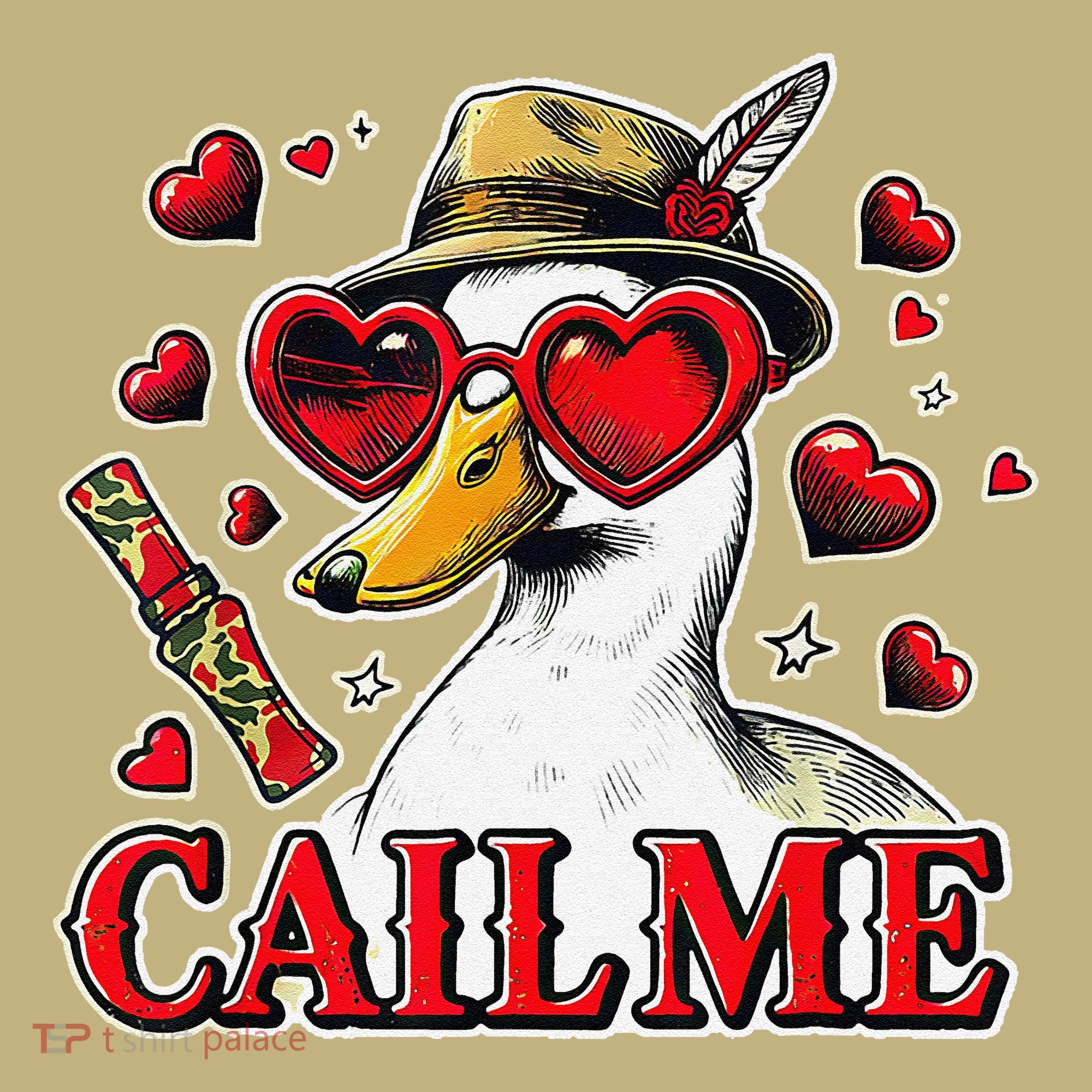 Call Me Valentines Duck Hunting Lover For Hunter Sweatshirt