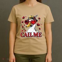 Call Me Valentines Duck Hunting Lover For Hunter T-Shirt thumb 4