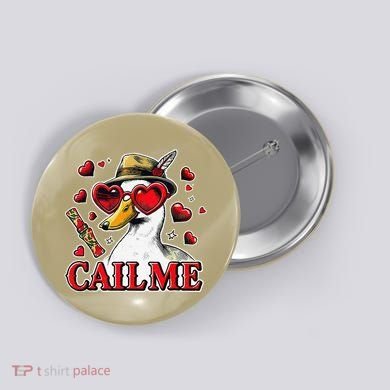 Call Me Valentines Duck Hunting Lover For Hunter Button