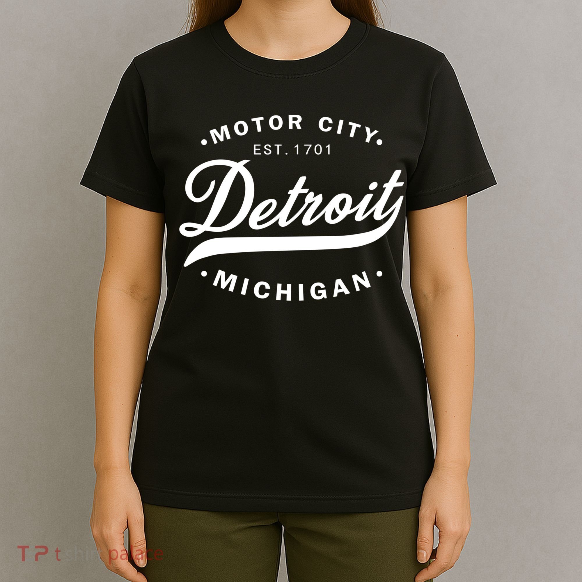 Classic Michiganians Vintage Detroit Motor City Michigan Mi T-Shirt