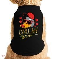 Call Me Valentines Duck Hunting Lover For Hunter Doggie Tank thumb 0