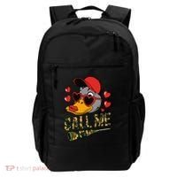 Call Me Valentines Duck Hunting Lover For Hunter Backpack thumb 0