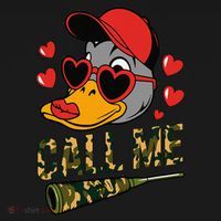 Call Me Valentines Duck Hunting Lover For Hunter Ornament thumb 1