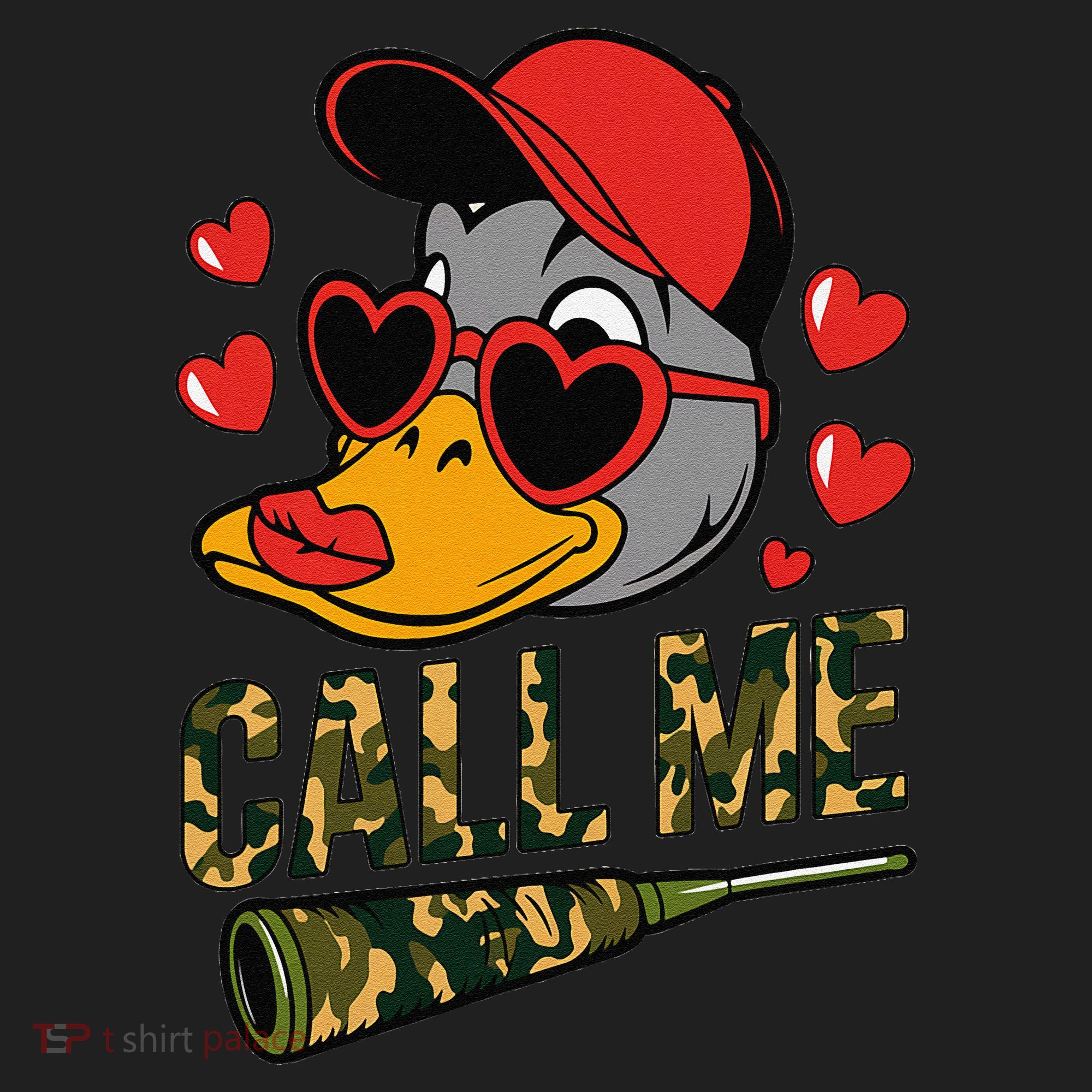 Call Me Valentines Duck Hunting Lover For Hunter Hat