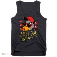 Call Me Valentines Duck Hunting Lover For Hunter Tank Top thumb 0