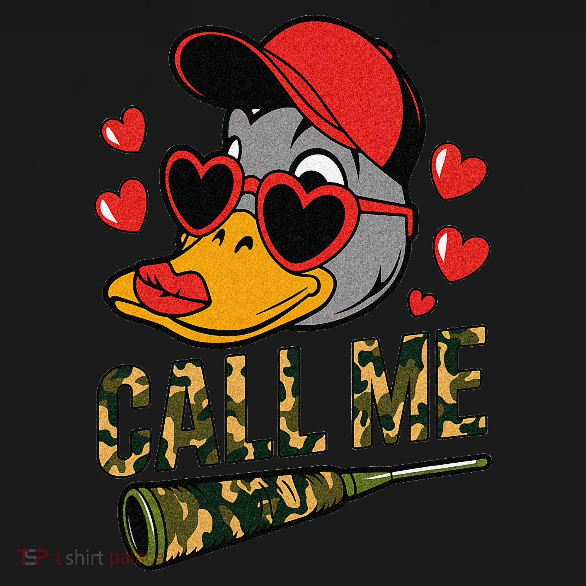 Call Me Valentines Duck Hunting Lover For Hunter Visor