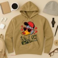 Call Me Valentines Duck Hunting Lover For Hunter Hoodie thumb 3