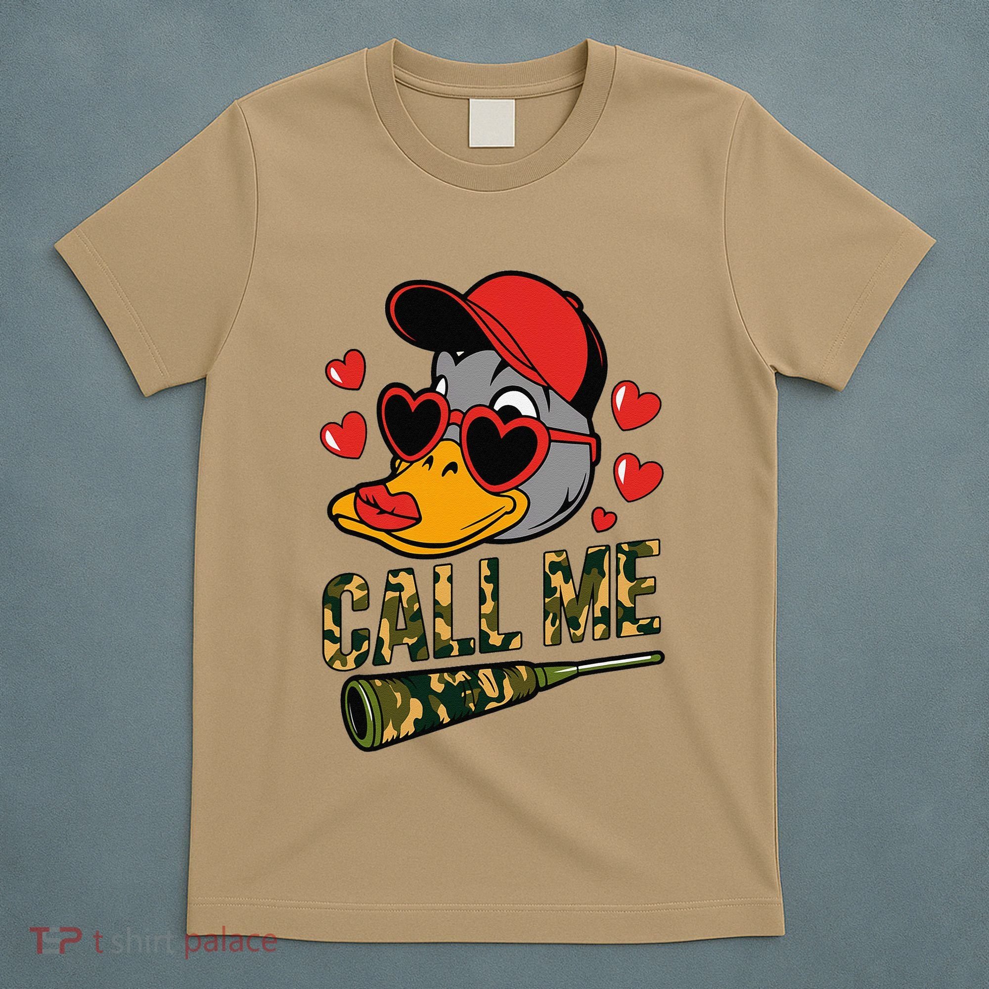Call Me Valentines Duck Hunting Lover For Hunter T-Shirt