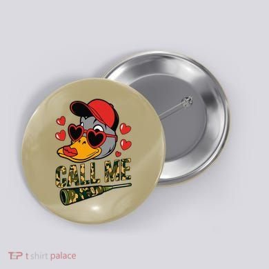Call Me Valentines Duck Hunting Lover For Hunter Button