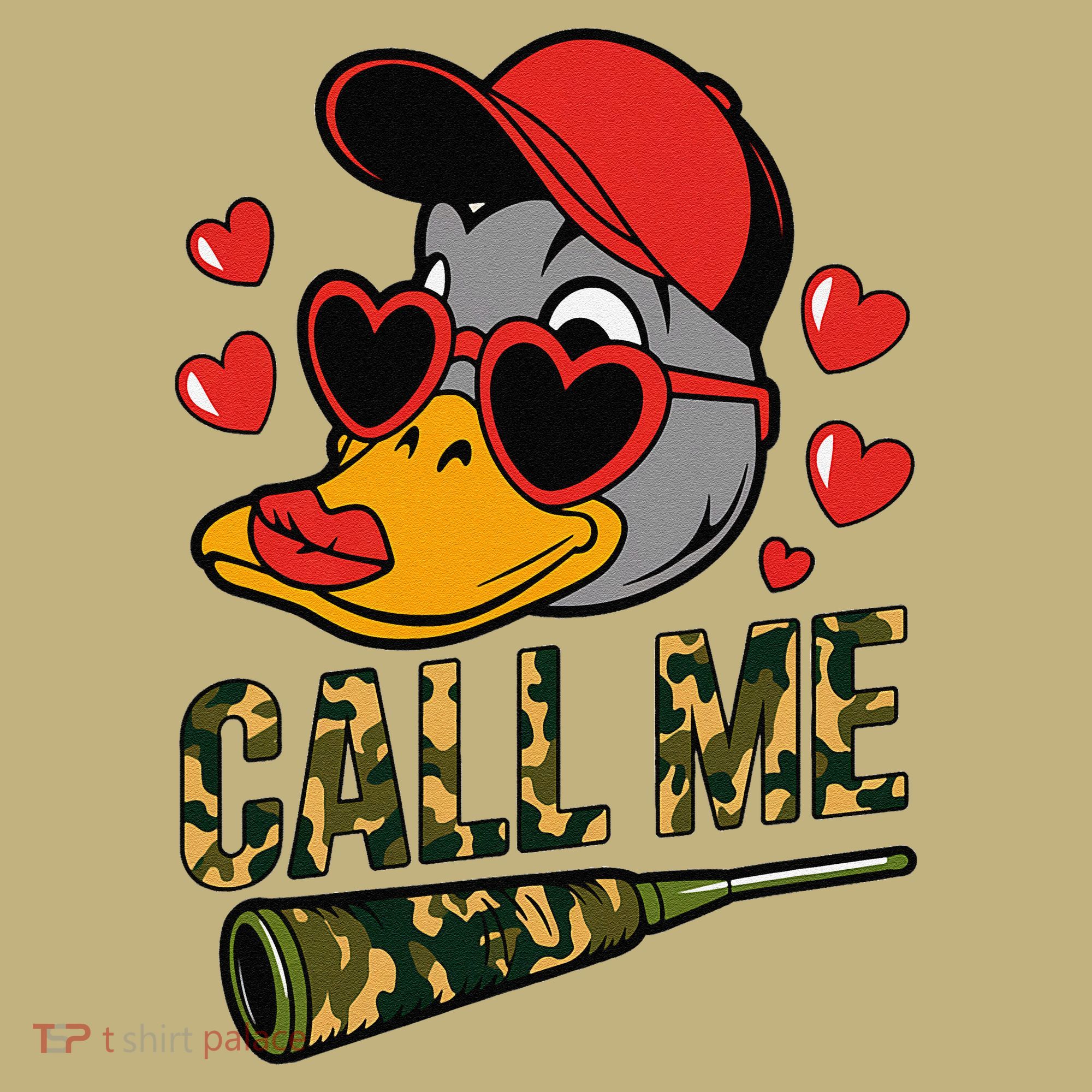 Call Me Valentines Duck Hunting Lover For Hunter Polo