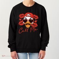 Call Me Valentines Duck Hunting Lover For Hunter Women's Sweatshirt thumb 0