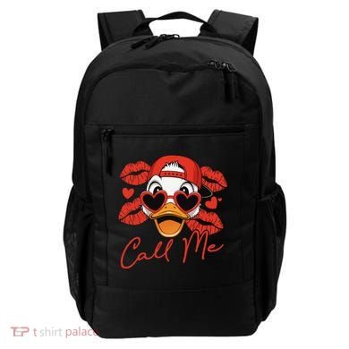 Call Me Valentines Duck Hunting Lover For Hunter Backpack