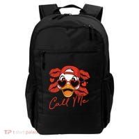 Call Me Valentines Duck Hunting Lover For Hunter Backpack thumb 0
