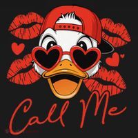 Call Me Valentines Duck Hunting Lover For Hunter Coaster thumb 2