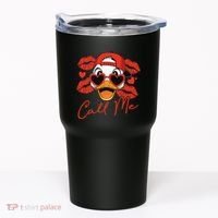 Call Me Valentines Duck Hunting Lover For Hunter Tumbler thumb 0