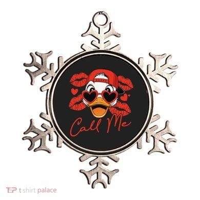 Call Me Valentines Duck Hunting Lover For Hunter Ornament