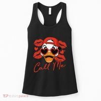 Call Me Valentines Duck Hunting Lover For Hunter Women's Tank Top thumb 0