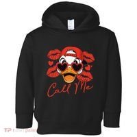 Call Me Valentines Duck Hunting Lover For Hunter Toddler Hoodie thumb 0