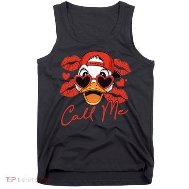 Call Me Valentines Duck Hunting Lover For Hunter Tank Top