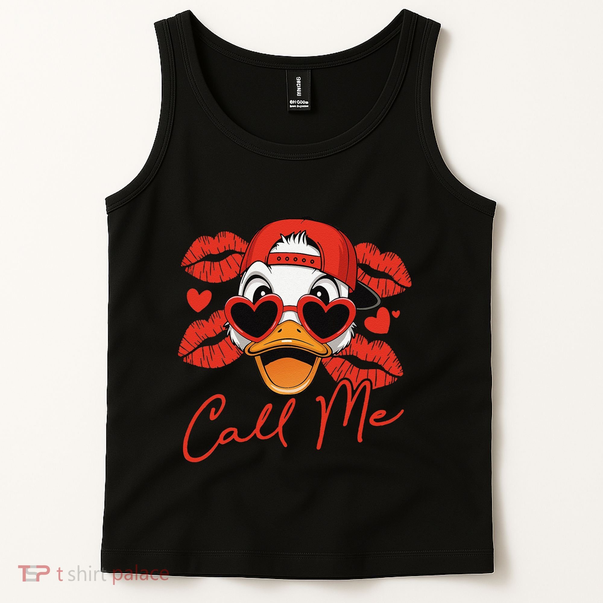 Call Me Valentines Duck Hunting Lover For Hunter Tank Top