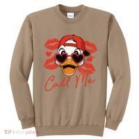 Call Me Valentines Duck Hunting Lover For Hunter Sweatshirt thumb 0