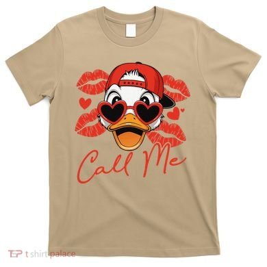 Call Me Valentines Duck Hunting Lover For Hunter T-Shirt
