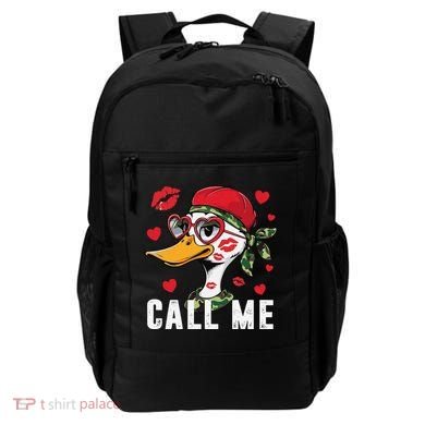 Call Me Valentines Duck Hunting Lover For Hunter Backpack