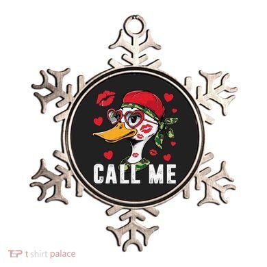 Call Me Valentines Duck Hunting Lover For Hunter Ornament