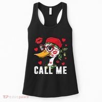 Call Me Valentines Duck Hunting Lover For Hunter Women's Tank Top thumb 0