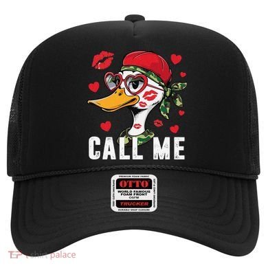 Call Me Valentines Duck Hunting Lover For Hunter Hat