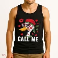 Call Me Valentines Duck Hunting Lover For Hunter Tank Top thumb 3