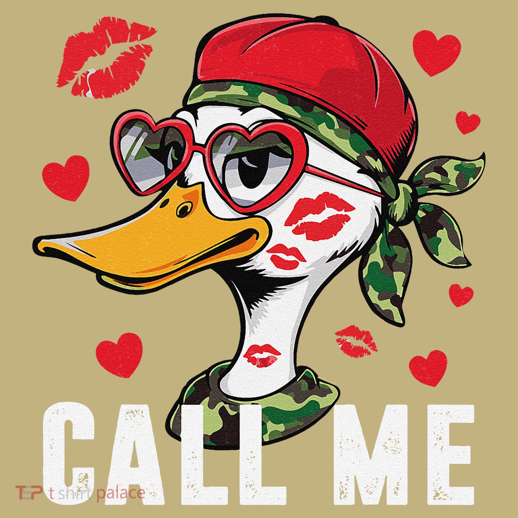 Call Me Valentines Duck Hunting Lover For Hunter Button