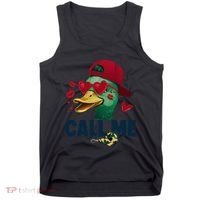 Call Me Valentines Duck Hunting Lover Funny Hunter Tank Top thumb 0