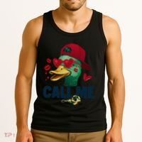 Call Me Valentines Duck Hunting Lover Funny Hunter Tank Top thumb 3