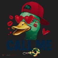 Call Me Valentines Duck Hunting Lover Funny Hunter Golf Towel thumb 3
