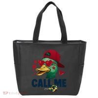 Call Me Valentines Duck Hunting Lover Funny Hunter Tote Bag thumb 0