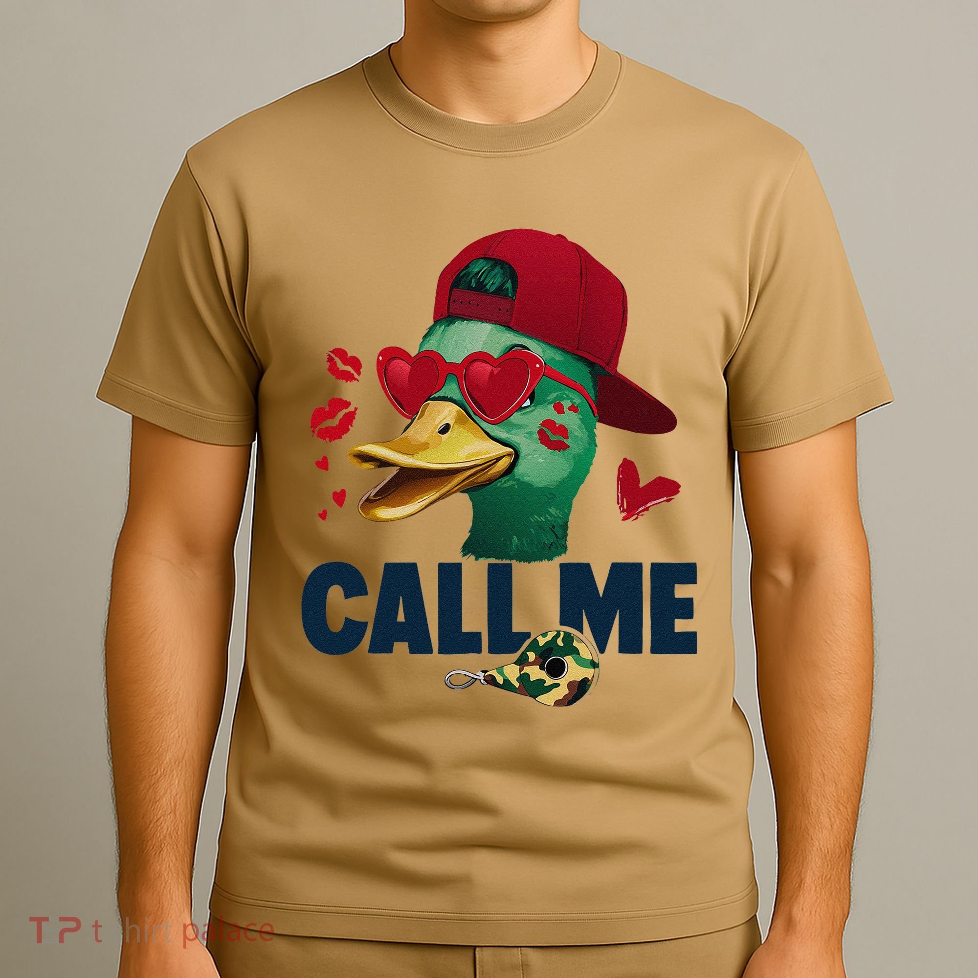 Call Me Valentines Duck Hunting Lover Funny Hunter T-Shirt