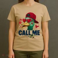 Call Me Valentines Duck Hunting Lover Funny Hunter T-Shirt thumb 4
