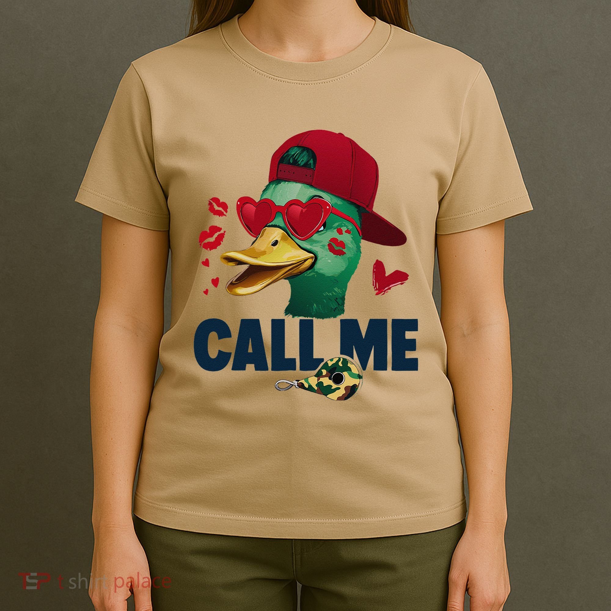 Call Me Valentines Duck Hunting Lover Funny Hunter T-Shirt