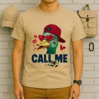 Call Me Valentines Duck Hunting Lover Funny Hunter T-Shirt thumb 6
