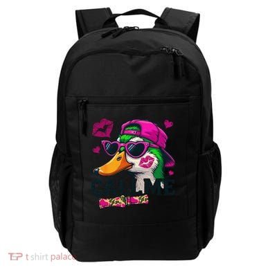 Call Me Valentines Duck Hunting Lover For Hunter Backpack